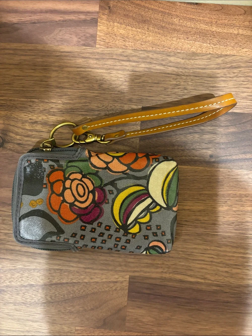 Fossil Floral Wristlet Phone Wallet - Multicolor